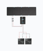 Solar Suitcase 400W Lightweight Portable Solar Panel-33